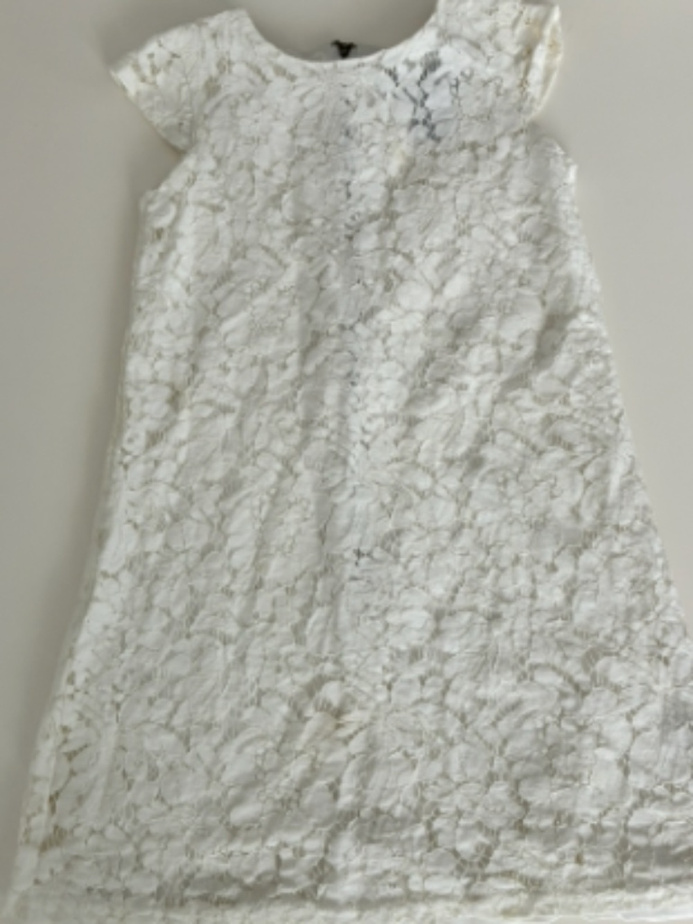Laundry by Shelli Segal White Lace Dress – Size 7